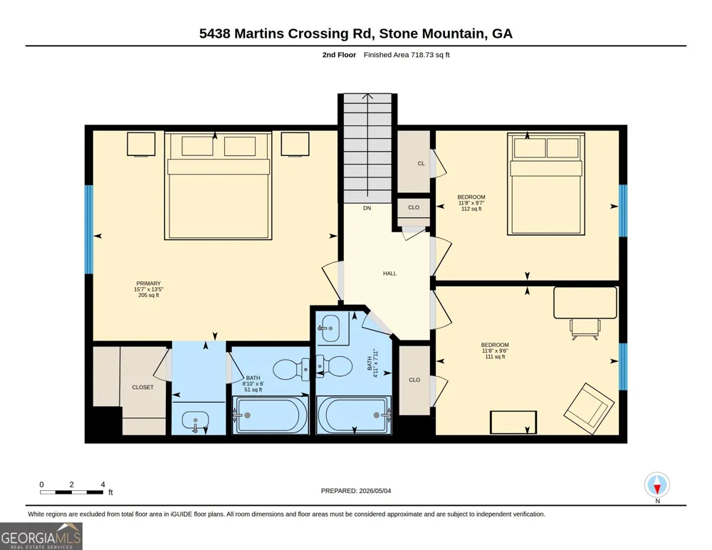 5438 Martins Crossing RD Stone Mountain, GA 30088