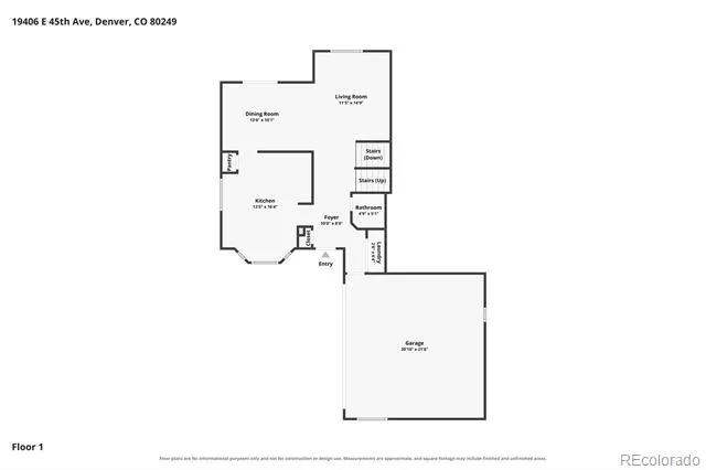 19406 E 45th Avenue Denver, CO 80249