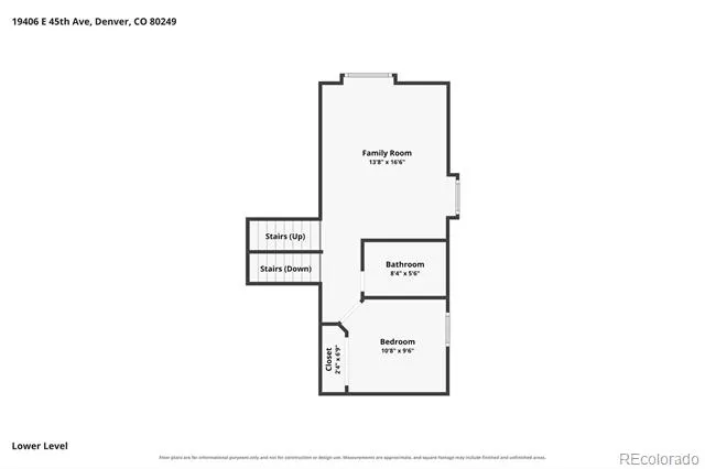19406 E 45th Avenue Denver, CO 80249