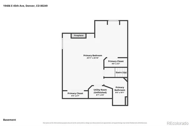 19406 E 45th Avenue Denver, CO 80249
