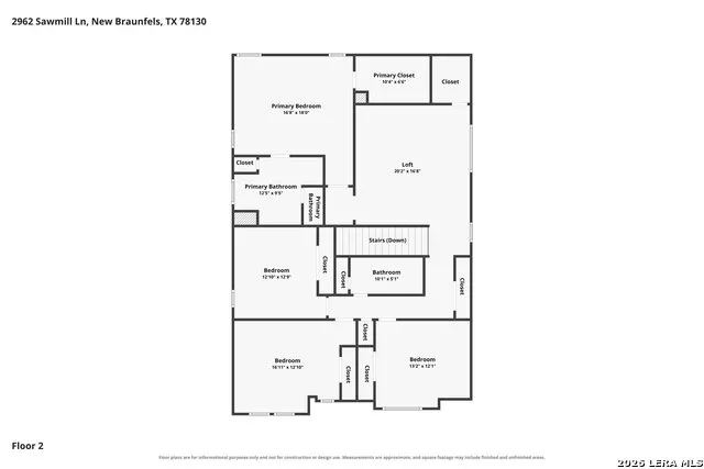 2962 Sawmill Ln New Braunfels, TX 78130