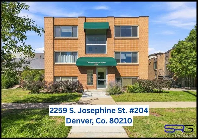 2259 S Josephine Street #204 Denver, CO 80210