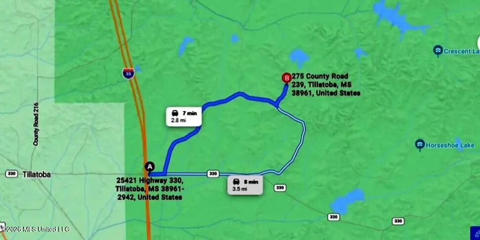 275 County Road 239 Tillatoba, MS 38961