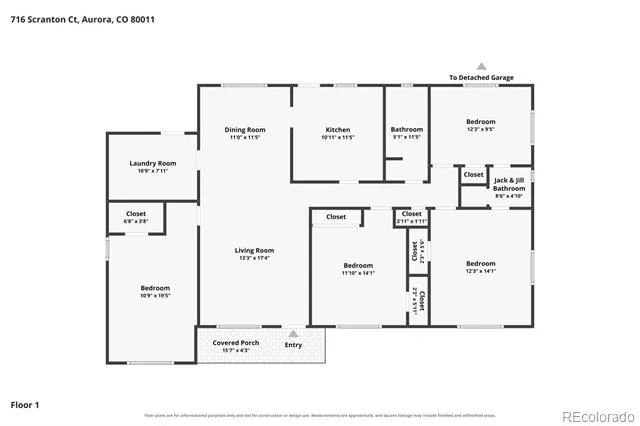 716 Scranton Court Aurora, CO 80011
