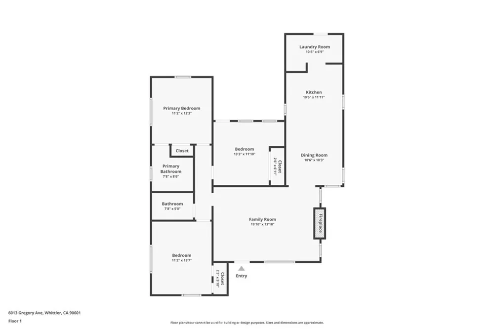 6013 Gregory Whittier, CA 90601