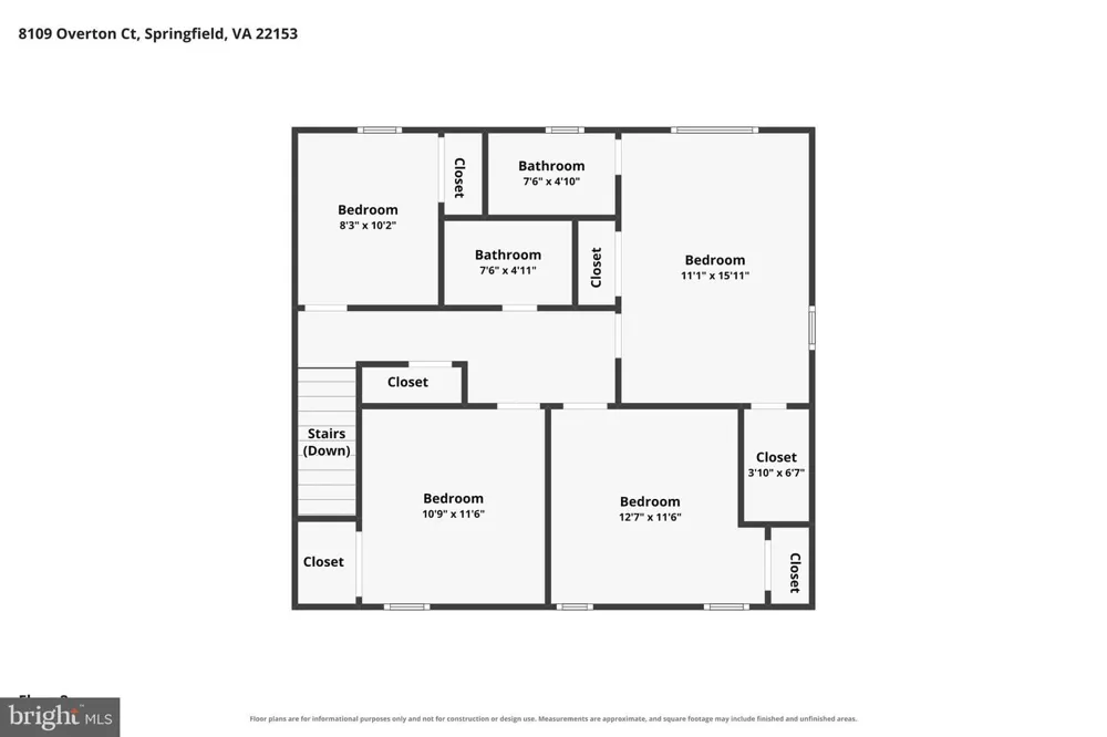 8109 OVERTON COURT Springfield, VA 22153