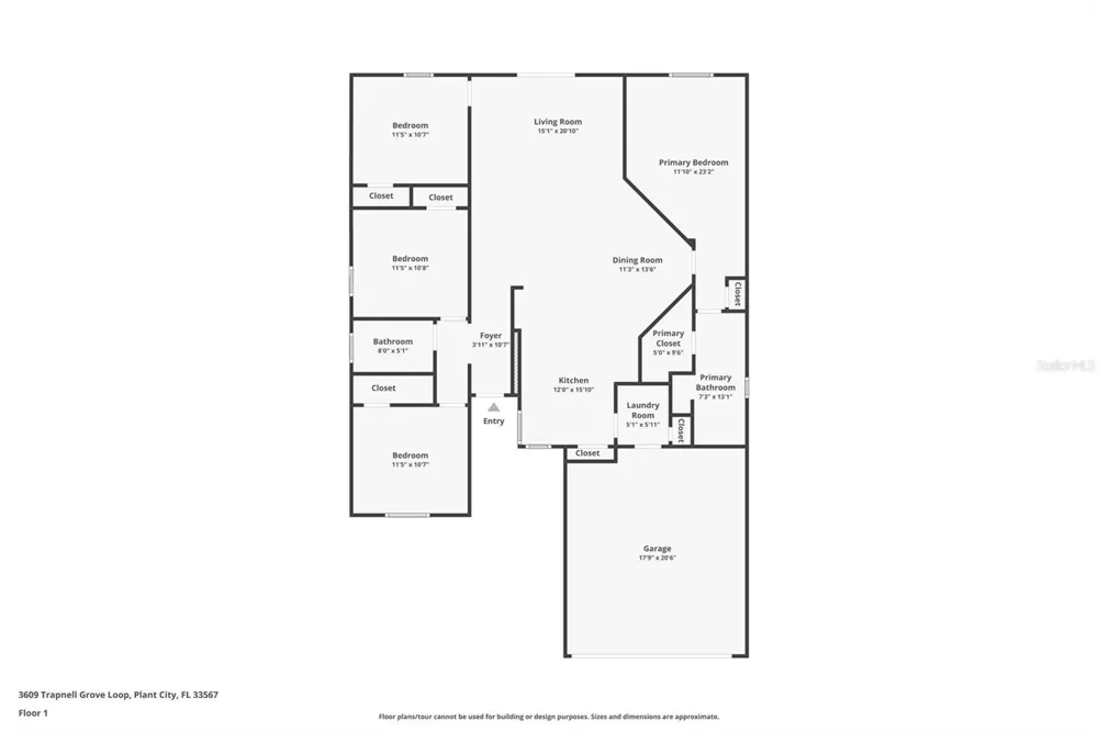 3609 TRAPNELL GROVE LOOP Plant City, FL 33567