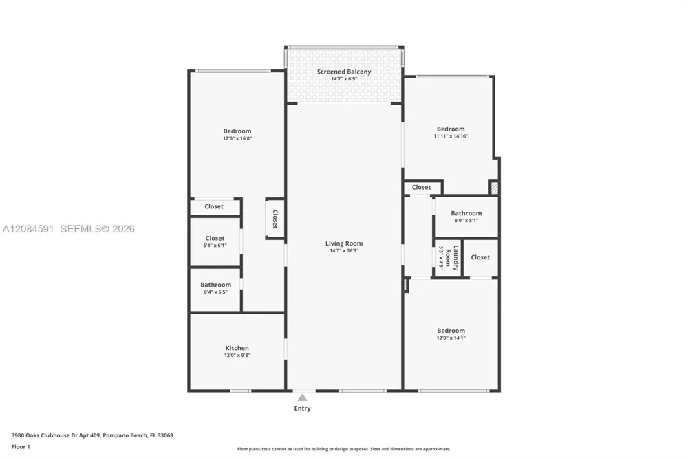 3980 Oaks Clubhouse Dr #409 Pompano Beach, FL 33069