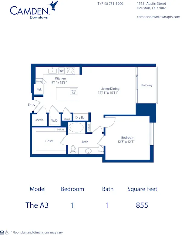 1515 Austin Street #1-1306 Houston, TX 77002