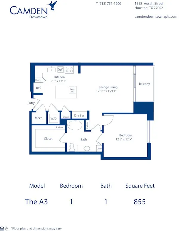 1515 Austin Street #1-1306 Houston, TX 77002