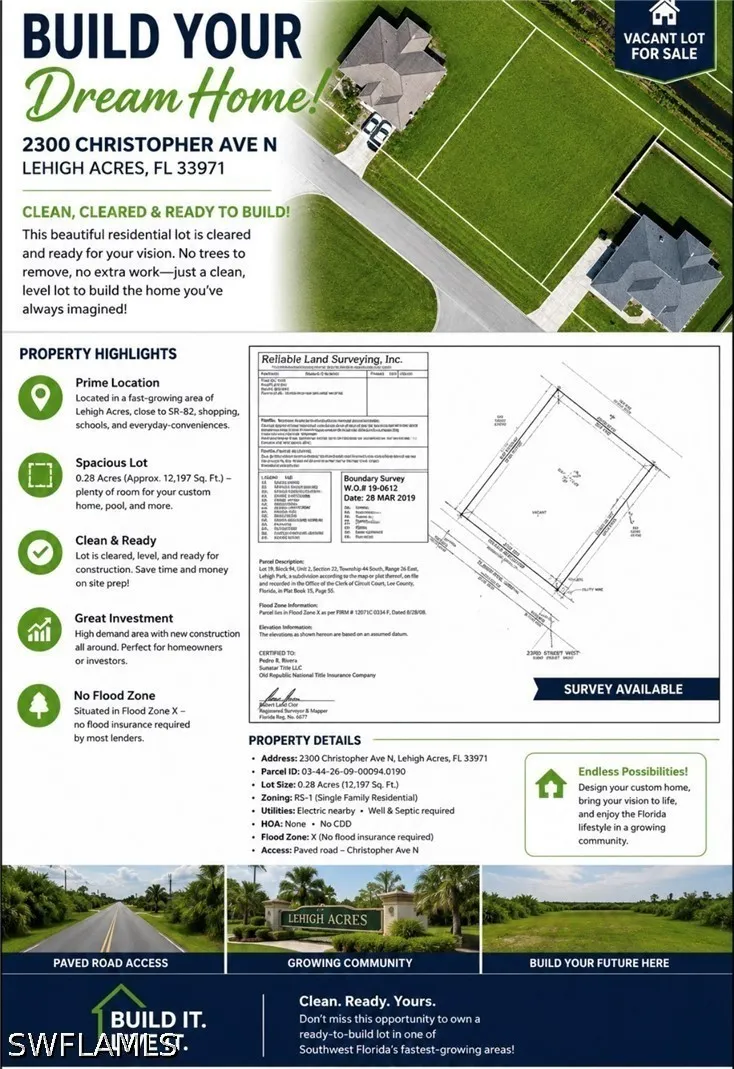 Christopher Avenue Lehigh Acres, FL 33971