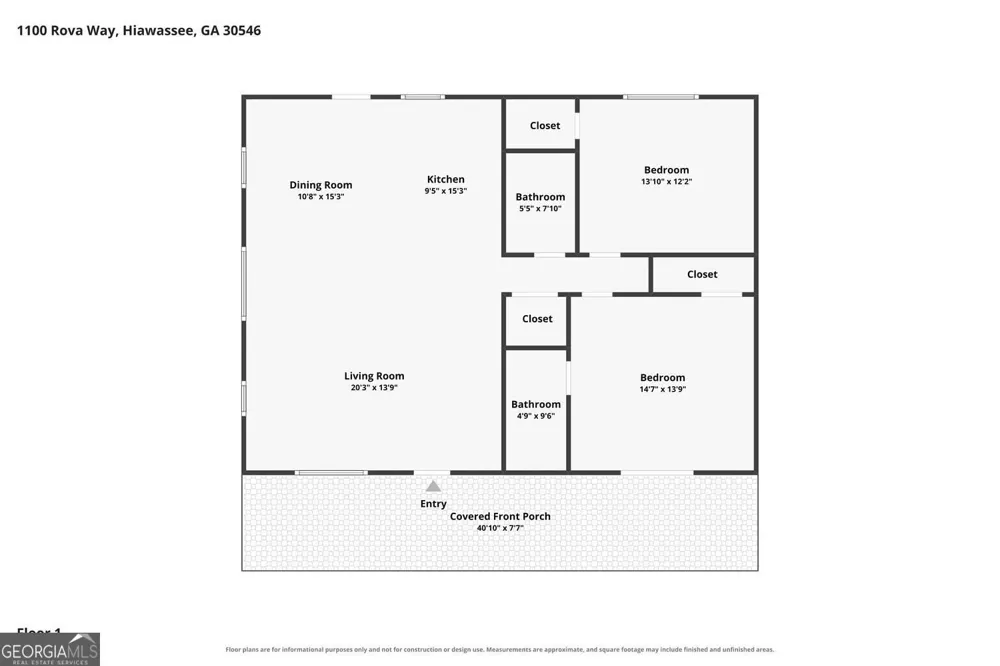 1100 Rova WAY Hiawassee, GA 30546