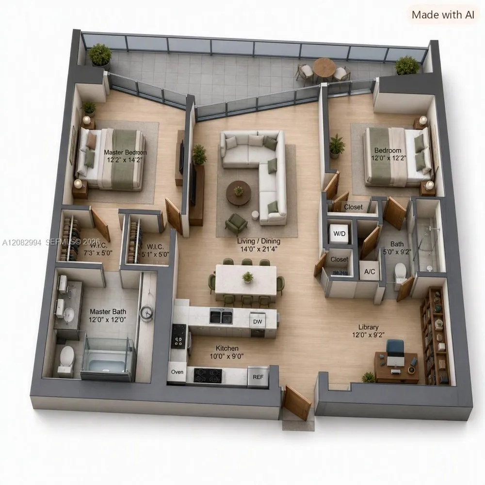 495 Brickell Ave #BAY605 Miami, FL 33131