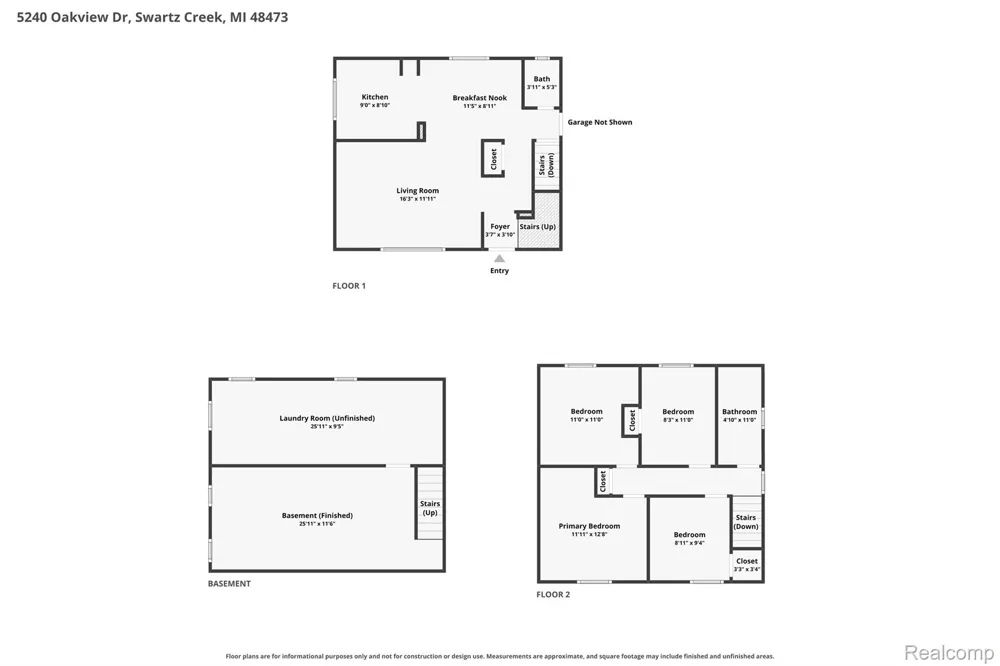 5240 Oakview Drive Swartz Creek City, MI 48473
