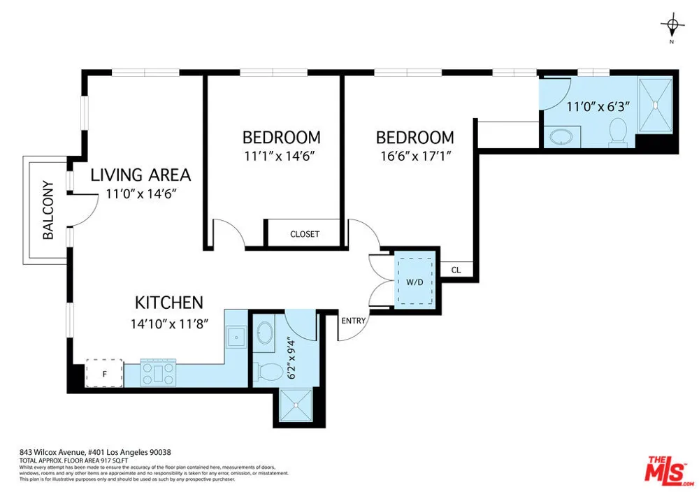 843 Wilcox Avenue #401 Los Angeles, CA 90038