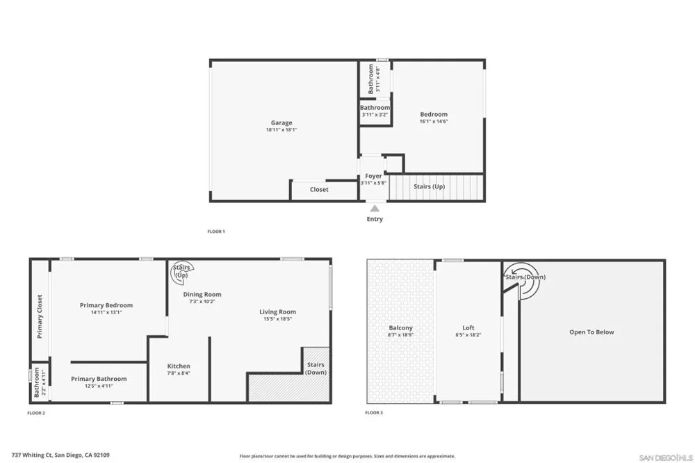 737 Whiting Court San Diego, CA 92109