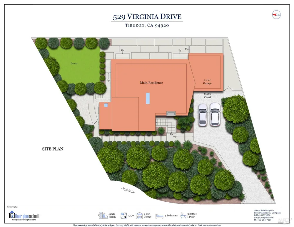 529 Virginia Drive Tiburon, CA 94920