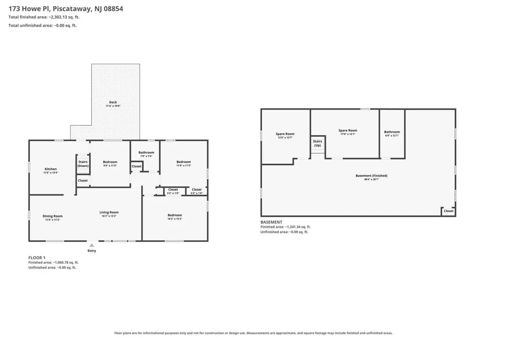 173 Howe Place Piscataway, NJ 08854