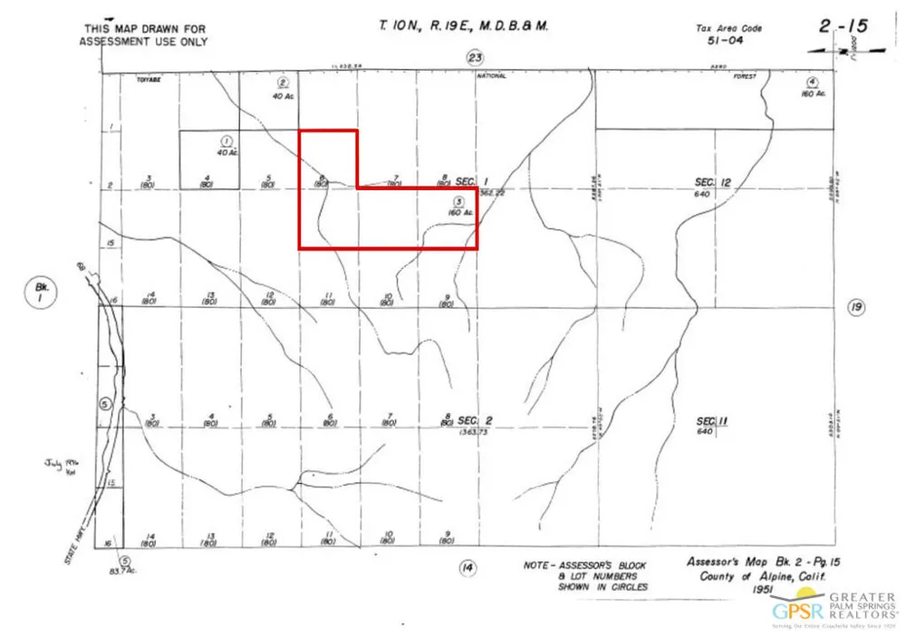 Ditch Rd Markleeville, CA 96120