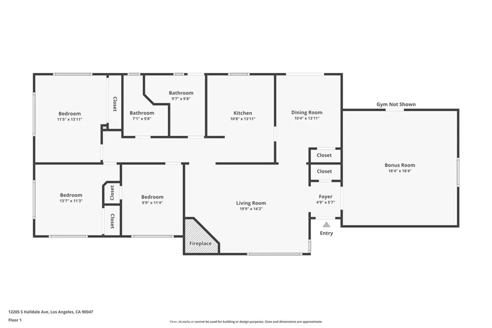 12205 S Halldale Los Angeles, CA 90047