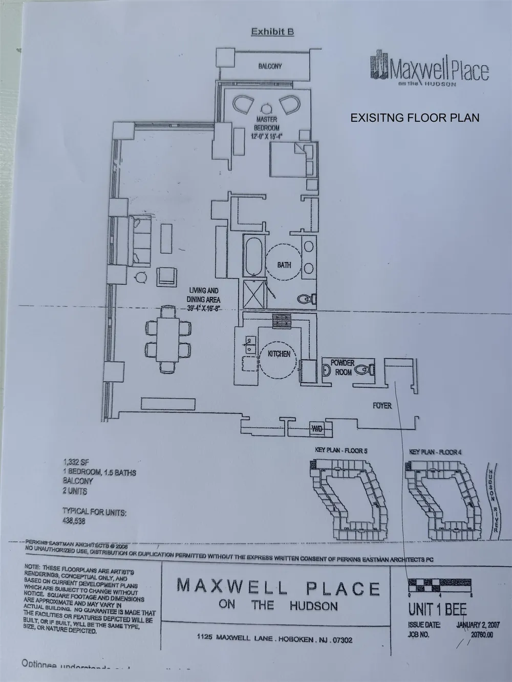 1125 MAXWELL LANE Hoboken, NJ 07030