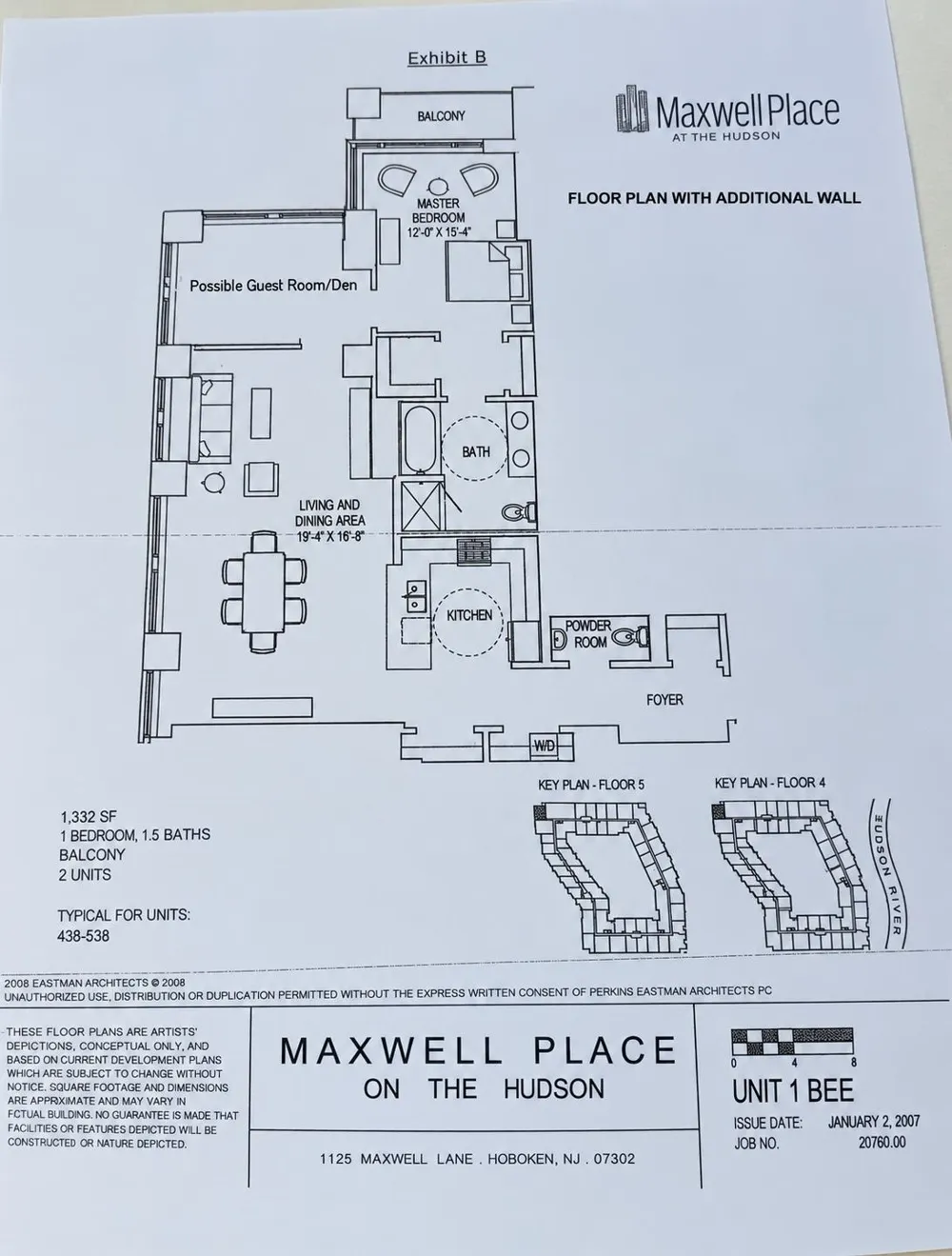 1125 MAXWELL LANE Hoboken, NJ 07030