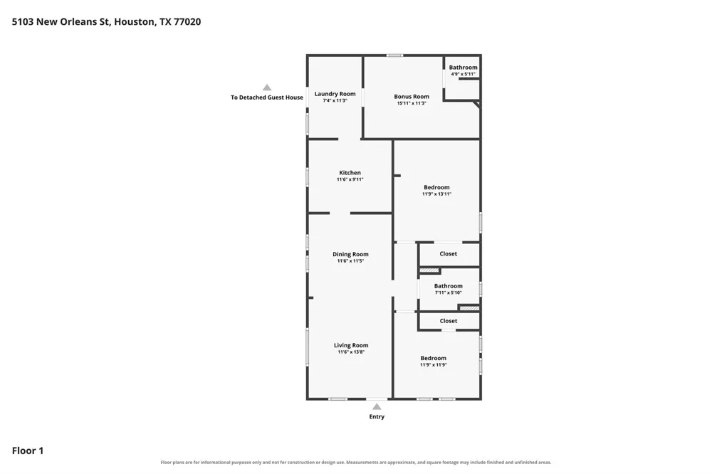 5103 New Orleans Street Houston, TX 77020
