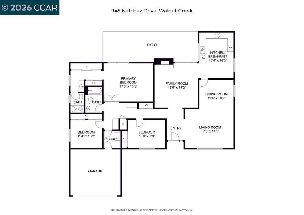945 Natchez Dr Walnut Creek, CA 94598