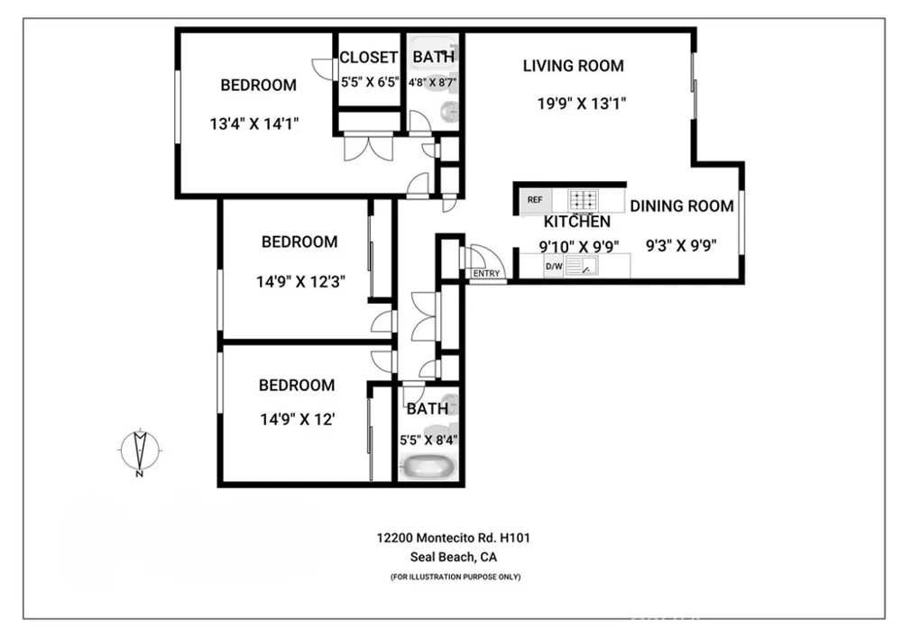 12200 Montecito #H101 Seal Beach, CA 90740