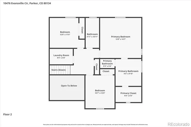 10476 Evansville Circle Parker, CO 80134