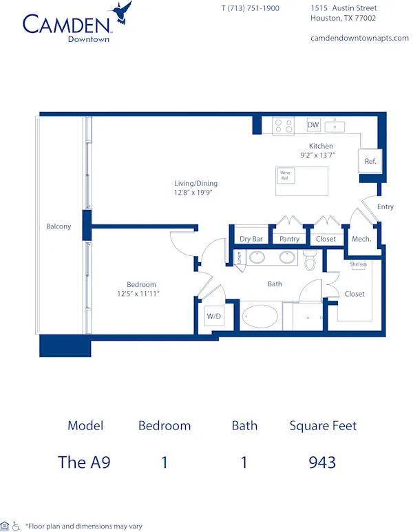 1515 Austin Street #1-1103 Houston, TX 77002