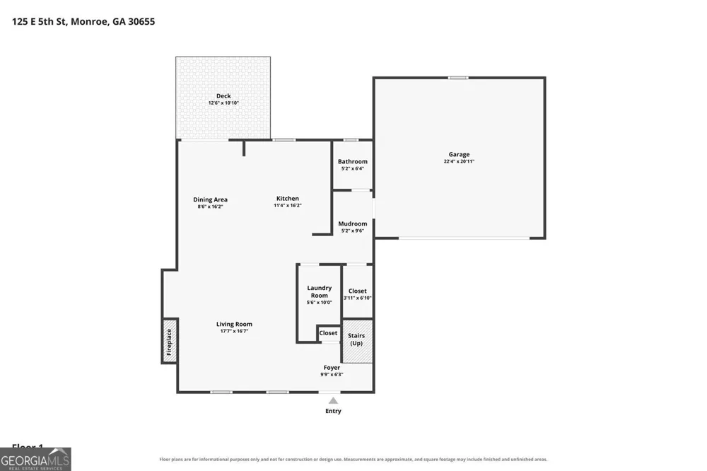 125 E 5th ST Monroe, GA 30655