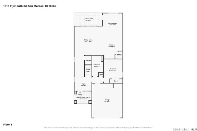 1315 PLYMOUTH RD San Marcos, TX 78666