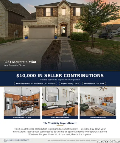 3233 Mountain Mint New Braunfels, TX 78130