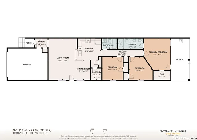 9216 CANYON BND Converse, TX 78109