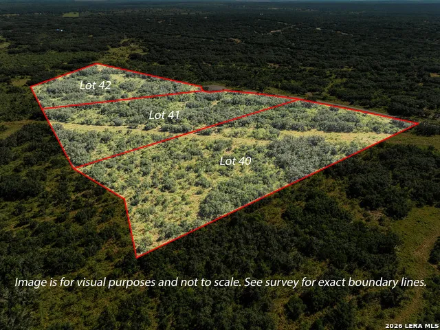 LOTS 40, 41, 42 Sky View Ranch Dhanis, TX 78850