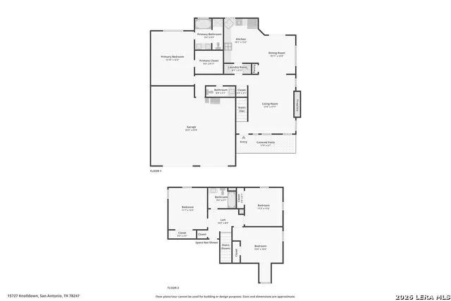 15727 Knolldown San Antonio, TX 78247
