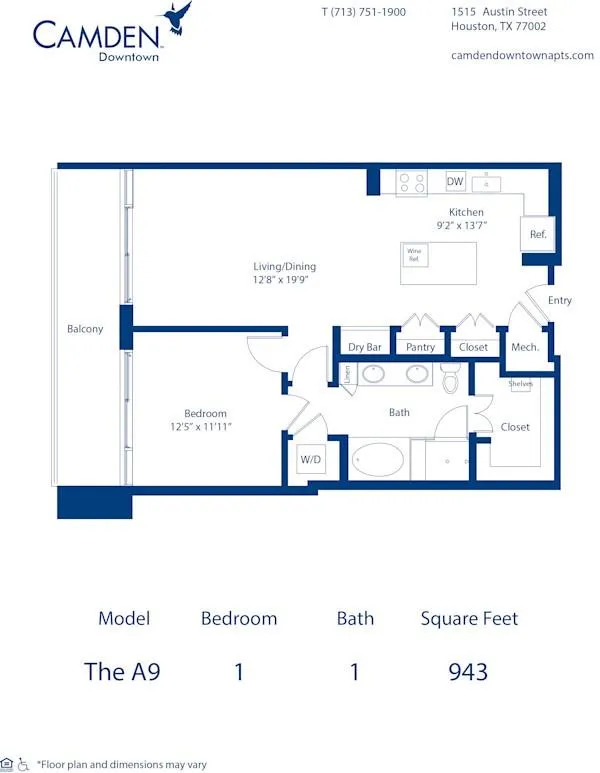 1515 Austin Street #1-1103 Houston, TX 77002