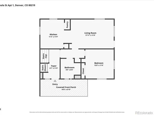 1 Osceola Street Denver, CO 80219
