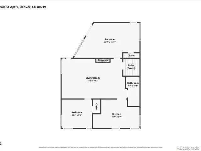 1 Osceola Street Denver, CO 80219
