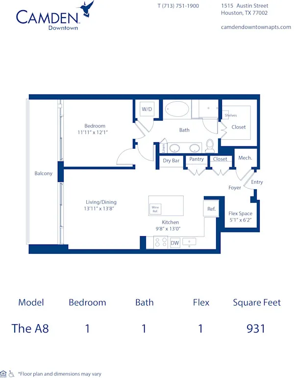 1515 Austin Street #1-1307 Houston, TX 77002