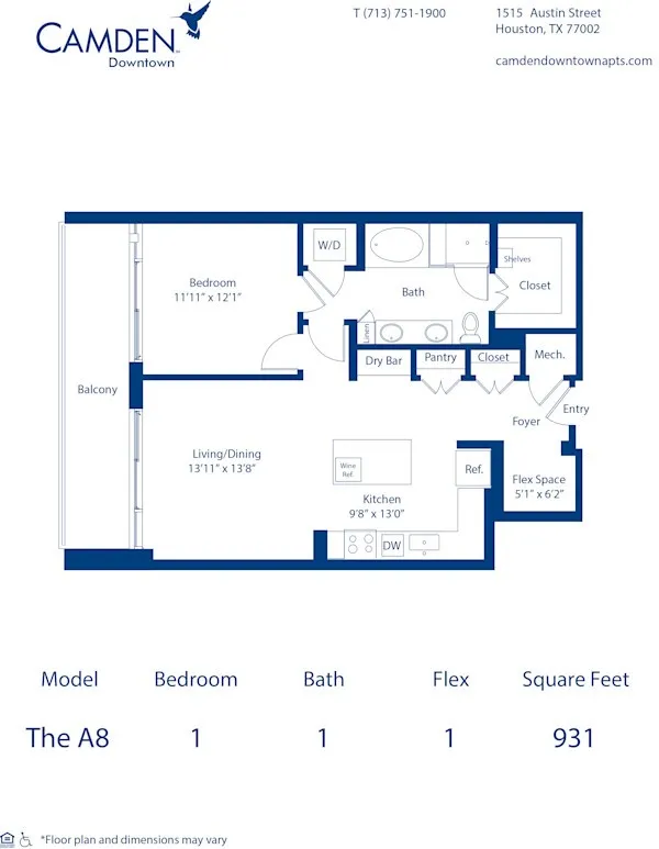 1515 Austin Street #1-1307 Houston, TX 77002