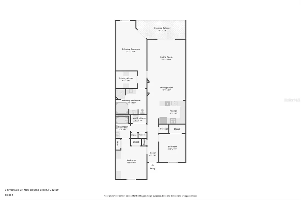 3 RIVERWALK DRIVE #605 New Smyrna Beach, FL 32169