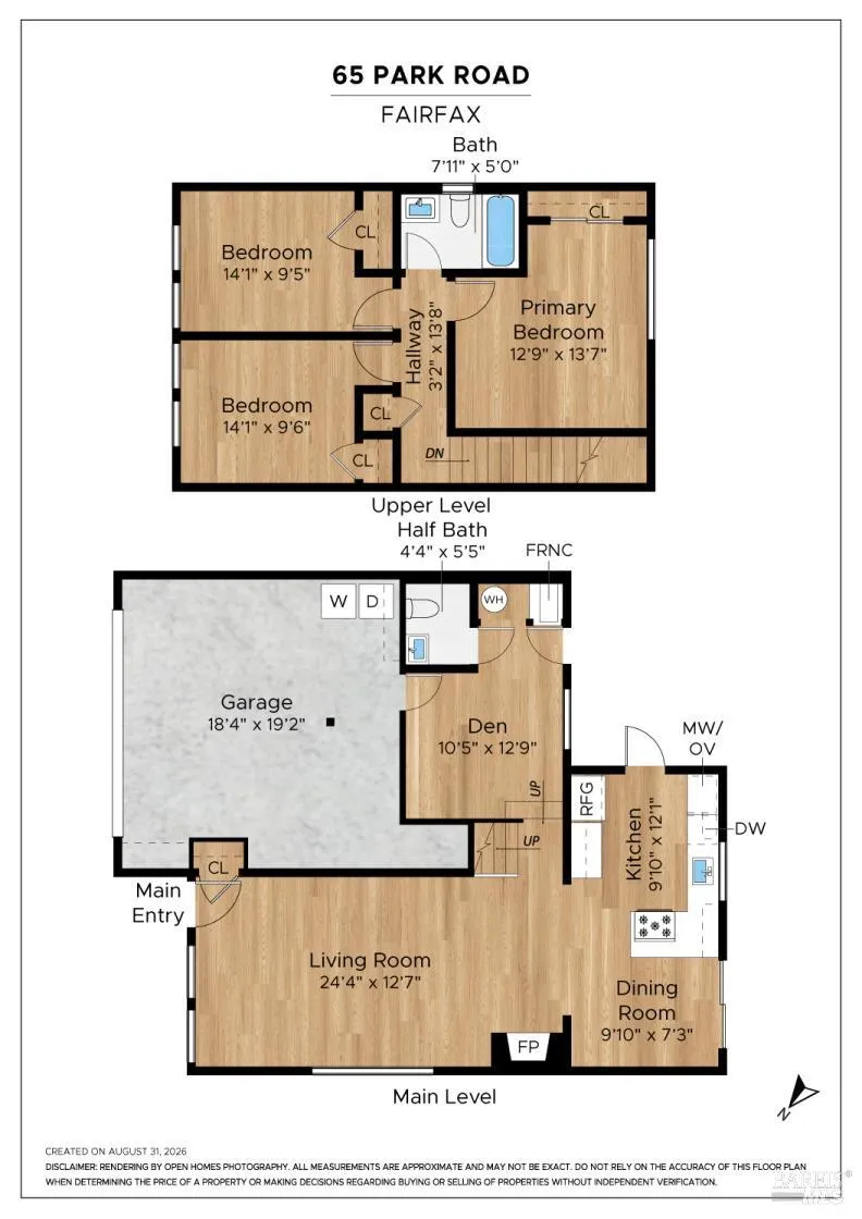65 Park Road Fairfax, CA 94930
