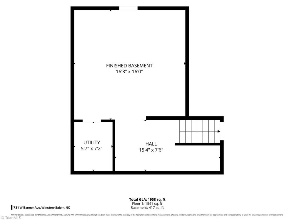 731 W Banner Avenue Winston-Salem, NC 27127