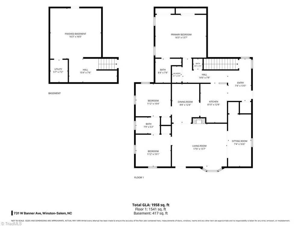 731 W Banner Avenue Winston-Salem, NC 27127