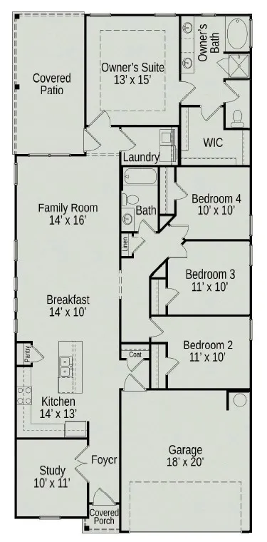 4309 Bower Hill Drive Fort Worth, TX 76107