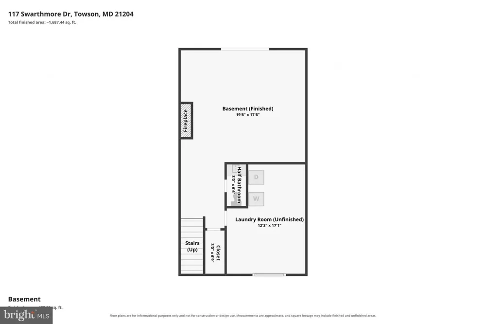 117 SWARTHMORE DRIVE #117 Towson, MD 21204
