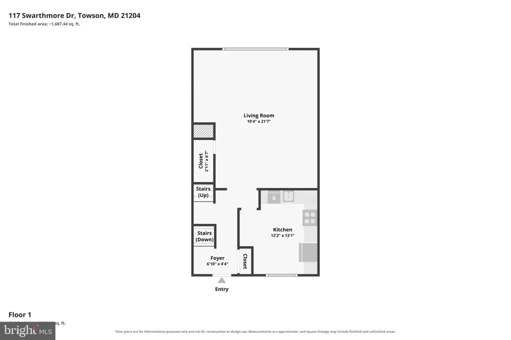 117 SWARTHMORE DRIVE #117 Towson, MD 21204