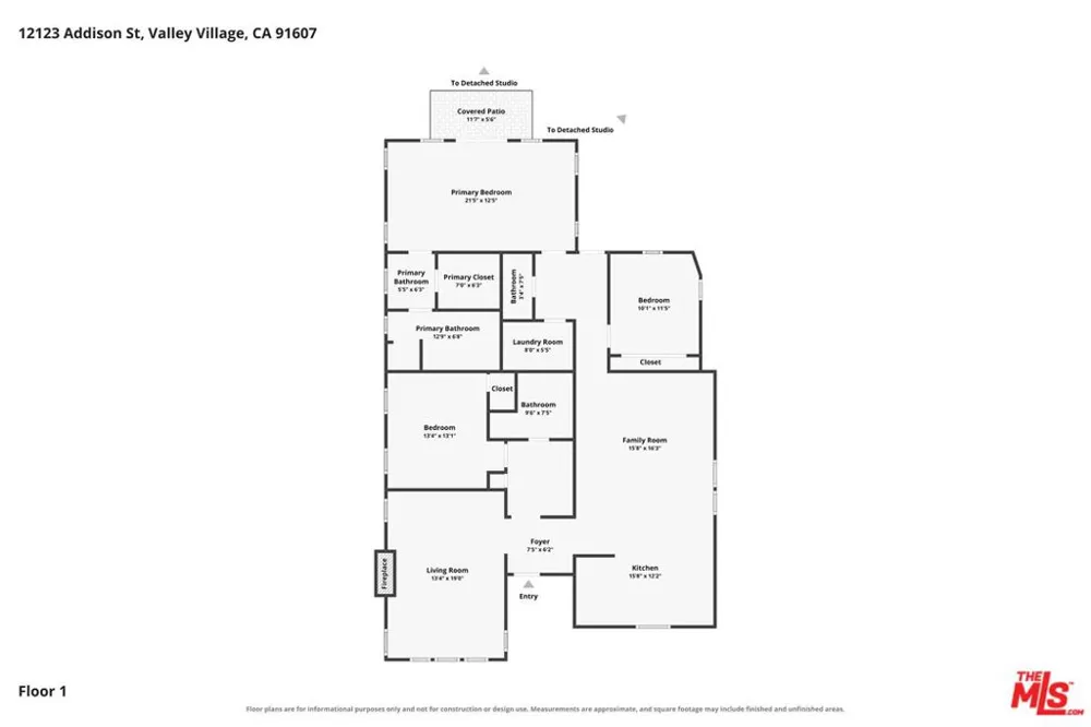 12123 Addison Street Los Angeles, CA 91607